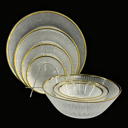 Daily necessities Glass bowl glass plate cake snack plate fruit salad bowl glass charger plate glass bowl Stemmed p Daily necessities Glass bowl glass plate cake snack plate fruit salad bowl glass charger plate glass bowl Stemmed p